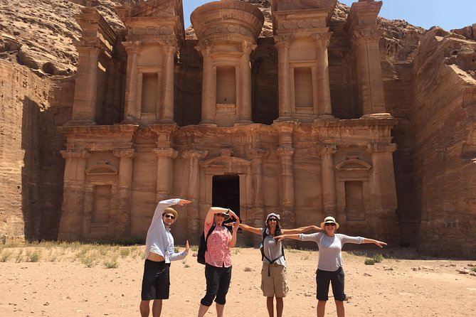 2-Day Petra, Wadi Rum and Dead Sea Tour from Amman - Day 1 in Petra: the Siq, Khazneh, and the Monastery area