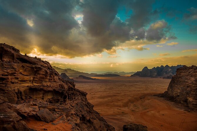 2-Day Private Tour Petra, Wadi Rum and the Dead Sea from Amman - Afternoon transition to Wadi Rum: think “valley of moon” energy