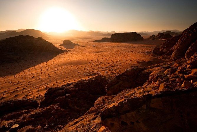 2 Hour Jeep Tour - Wadi Rum Desert & Canyon - Red Sand Dune (Al Hasany) and the best barefoot moment