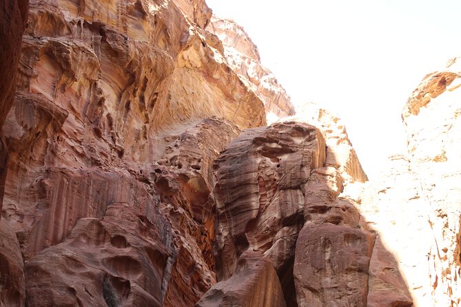 3-Day Tour to Petra, Wadi Rum, Karak, Mujib, Aqaba, and Dead Sea - Wadi al-Mujib canyon stop on the way to Petra