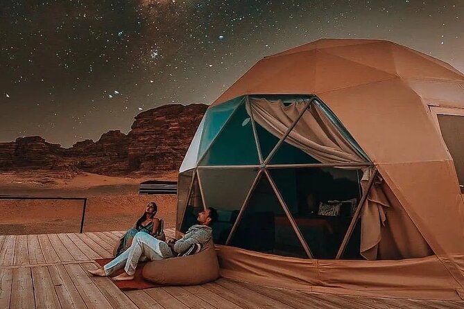 3 Days Petra Wadi Rum and Dead Sea Private Guided Tour - Day 1 in Wadi Rum: desert camp dinner, then a morning tour