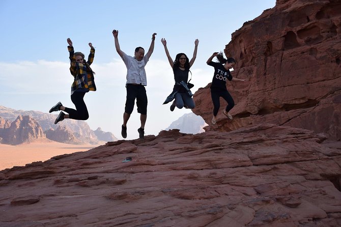 4-Day Tour from Amman: Amman, Nebo, Jerash, Petra, Wadi Rum and Dead sea - Night in Wadi Rum: Bedouin camp dinner and a 2-hour Jeep tour