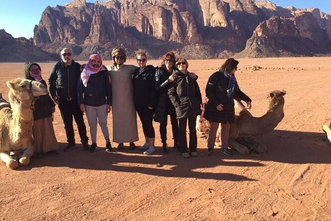 4 hours Jeep tour with overnight - The jeep highlights: Nabatieh temple, Khazali inscriptions, dunes, and springs