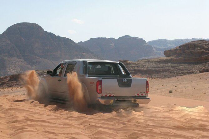 8 Days Jordan Tour: Petra, Wadi Rum, Aqaba - Day 4 Wadi Rum Protected Area: jeep exploration and your first camp night