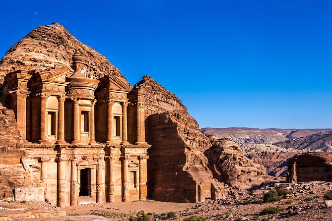8-Night Best of Jordan Including 1 Night Wadi Rum,Aqaba & DeadSea - Petra the practical way: Siq, Treasury, tombs, and the Monastery optional climb