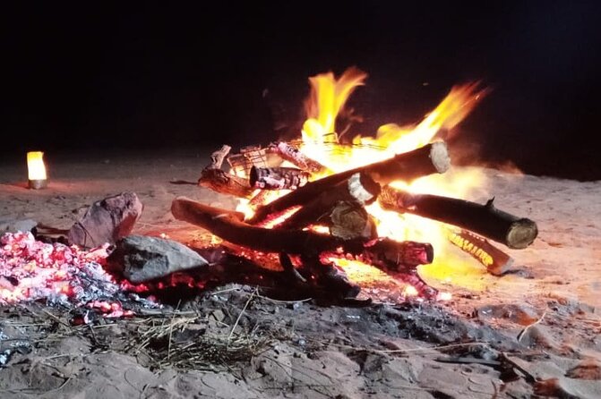 Cooking outside in little Petra between the Mountains. - Small Logistics That Matter: Mobile Ticket, Confirmation, and Meeting Time
