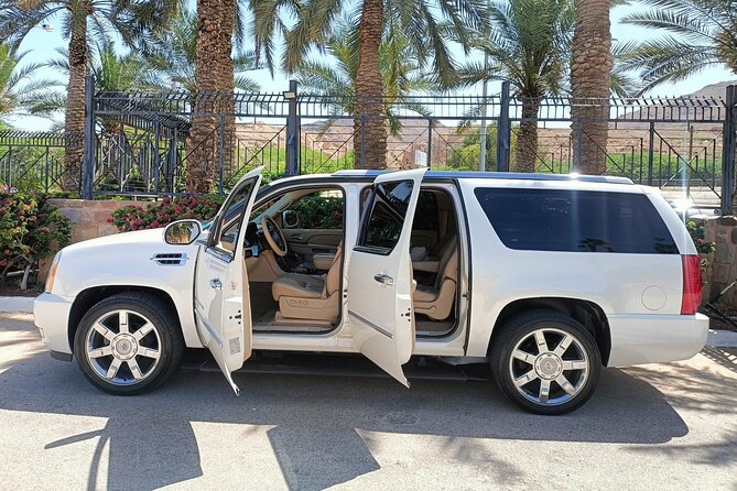 Dead sea to Petra - What you get in the car: clean, modern, and genuinely comfortable