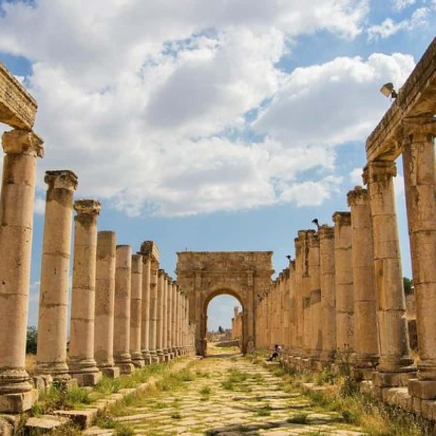 Explore Northern Jordan:Amman to Jerash, Ajloun,and Umm Qais - Ajloun Castle, a 12th-century fortress with panoramic payoff