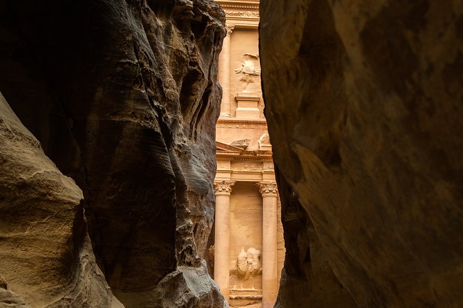 From Amman | Dead sea and Petra in one day | Admission Fees Included - Arriving in Wadi Musa for Petra, then walking with a guide