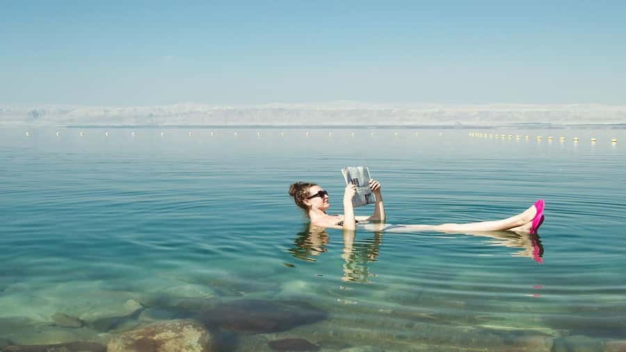 From Amman: Petra and Dead Sea Day Trip - The Dead Sea after Petra: floating feels almost unreal