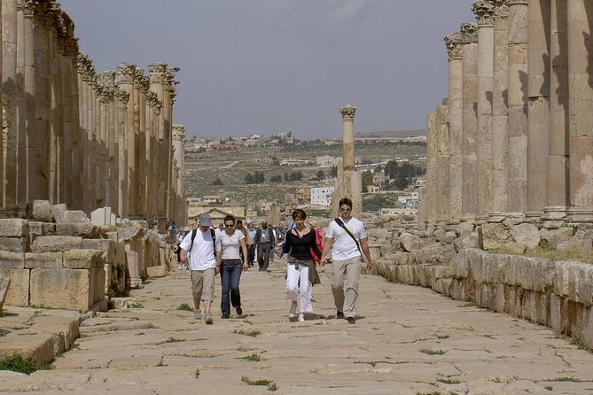 From Amman :Private full day tour to Jerash ,Ajoune and Um Qais - The day trip value: private transport, real time, and fewer headaches