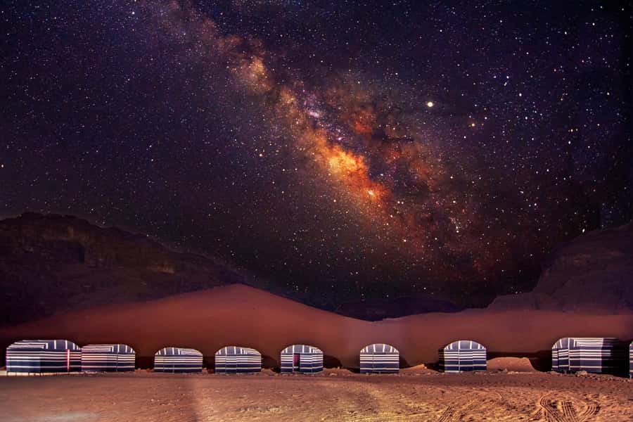 From Eilat: 2-Day Petra & Wadi Rum Tour with Camp Stay - Lunch in Petra, then the switch to desert time
