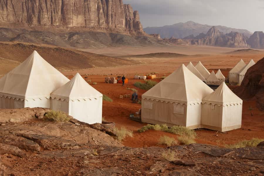 From Eilat: 2-Day Petra & Wadi Rum Tour with Camp Stay - From Eilat to Wadi Musa: the Arava border and your early start