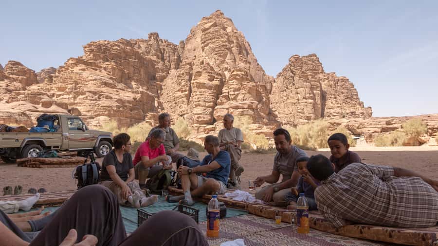 From Wadi Rum: 2-Day Hiking Adventure and Jeep Tour - Private tent night inside the protected area: comfort without extra fuss