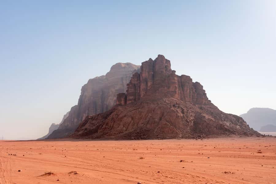 From Wadi Rum: 2-Hour Jeep Tour with Meals & Overnight Stay - Lawrence’s Spring, the Red Sand Dune, and the canyon-photo circuit