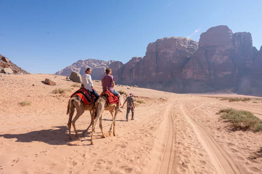 From Wadi Rum: Camel Ride Experience with Tea and Guide - Meeting at Wadi Rum Rest House, then the 4WD to the desert