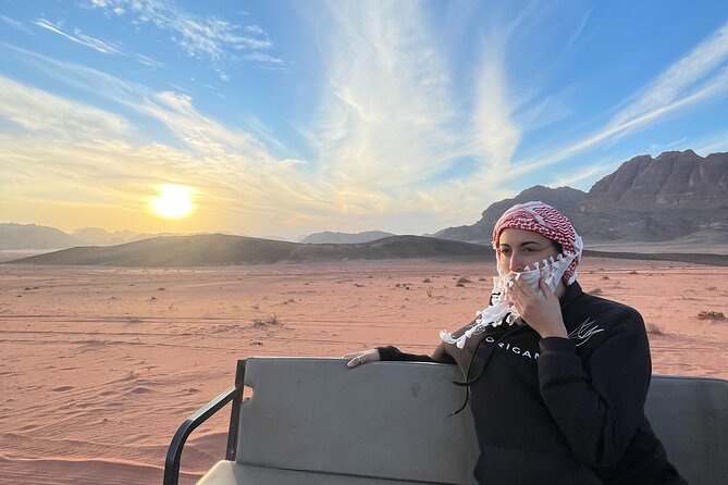 Full Day 4x4 Classic Desert Tour with overnight in private tent - Meeting in Wadi Rum Village at 10:00 and what that means for your day