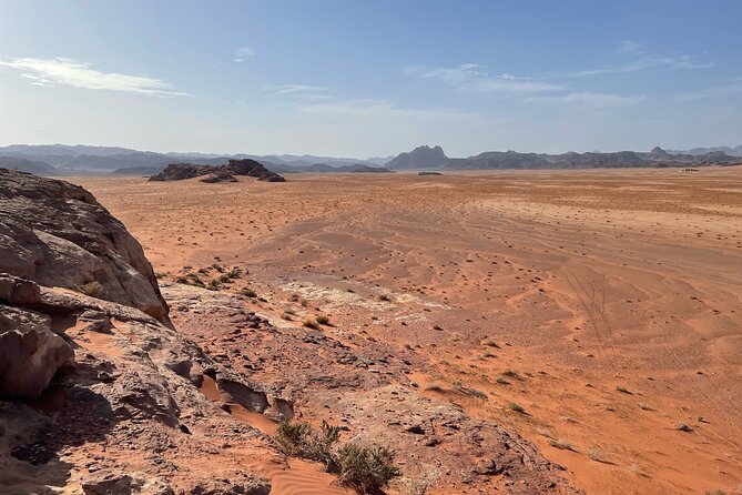 Full-Day Hiking in Wadi Rum's Desert with Lunch - Traditional Bedouin lunch and tea in mountain shade