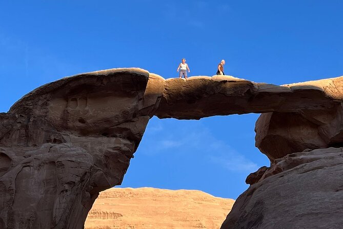 Full Day Jeep and Camel Tour - Um Frouth Rock Arch: A Quick Panoramic Hit, Then Another Longer Look