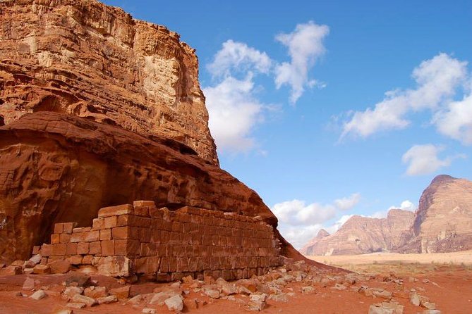 Full-Day Jeep Safari "Wadi Rum Highlights!" w/ Bedouin Lunch - Inside the Wadi Rum Protected Area: Lawrence’s house, springs, and rock scenes