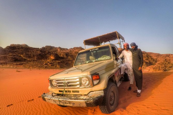 Full day jeep tour - Where the Day Starts: Wadi Rum Village at 10:00