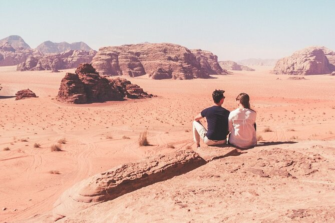 Full Day Jeep Tour and Overnight in Bedouin Camp with Meal - Day 1 by jeep: Lawrence’s Spring and Khazali Canyon inscriptions