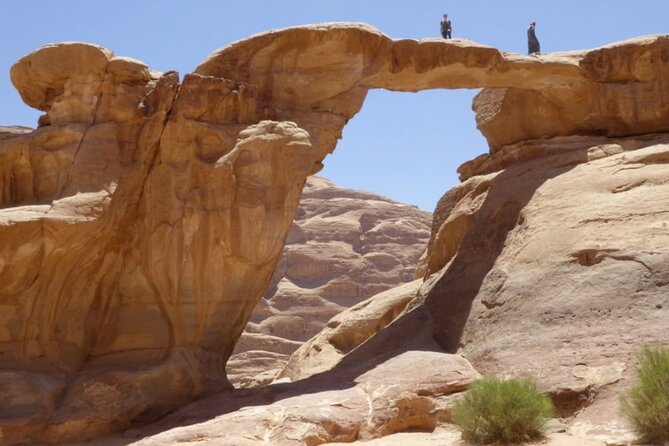 Full Day Jeep Tour and Overnight in Wadi Rum - Little Rock Bridge and Lawrence’s House: quick walks with big payoffs