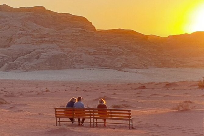 Full Day Jeep Tour and Overnight in Wadi Rum - Red Sand Dunes and a 360-degree view moment