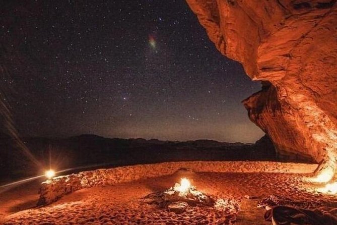 Full-Day Jeep Tour and Sleeping in cave Night Under the Stars - Khazali Canyon and the petroglyphs you do not forget