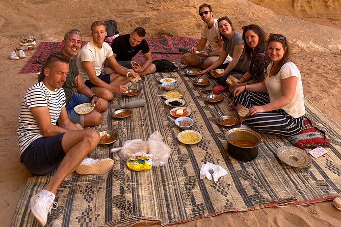 Full day Jeep Tour in Wadi Rum desert - Bedouin Lunch by a Desert Fire: Food That Keeps the Day Enjoyable