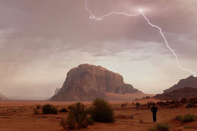 Full-Day Jeep Tour in Wadi Rum with Overnight Stay - Little Bridge, Lawrence’s House, and the Bedouin-style lunch break