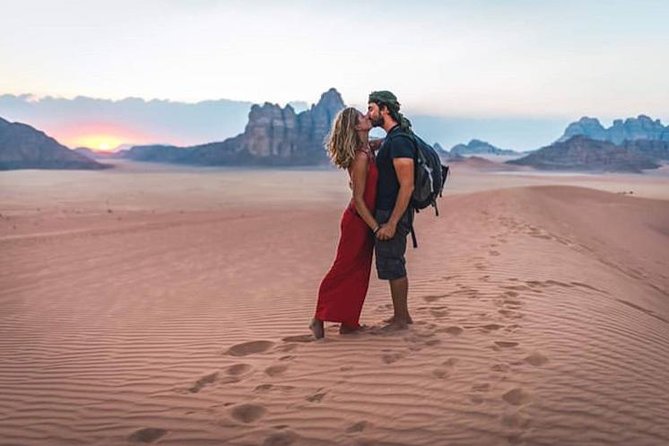 Full Day Jeep Tour with Overnight in beduin Camp Stay! (All Meals Included) - Abu Khashaba Canyon walk: calmer, greener pockets in the same desert