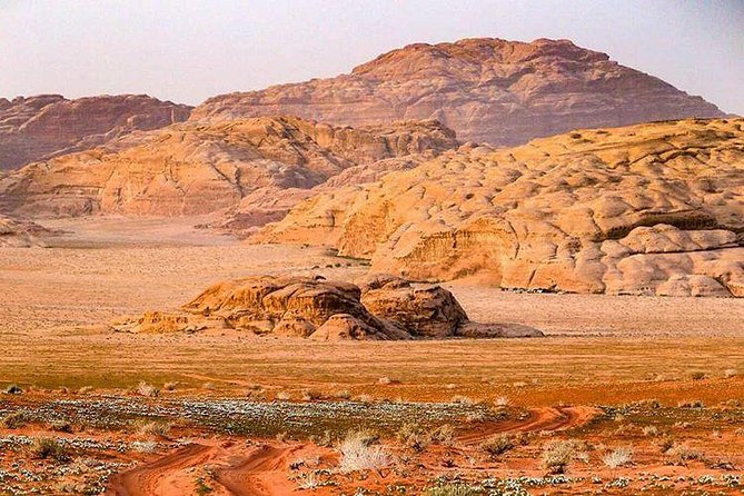 Full Day Jeep Tour with Overnight in beduin Camp Stay! (All Meals Included) - Lawrence’s Spring and Jebel Khazali: where the desert gets historical