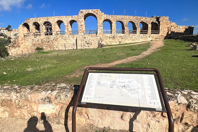 Full Day Private InterCity Tour Jerash Ajloun Umm Qais from Amman - Umm Qais: Greco-Roman ruins and a tri-country-style viewpoint