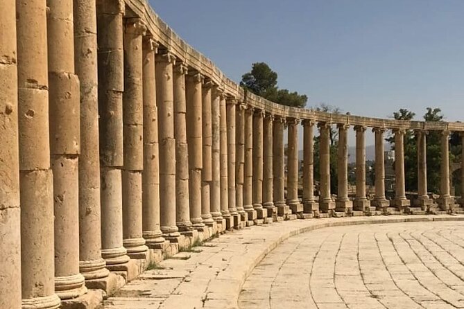 Full-Day Tour Jerash, Ajloun, and Umm Qais From Amman - Jerash Ruins: colonnaded streets, Hadrian’s Arch, and the Decapolis story