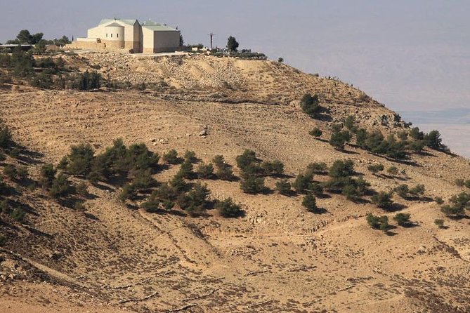 Full Day Tour To Mount Nebo, Madaba, and Dead Sea From Amman - Stop 2: Mount Nebo viewpoints, Franciscan monastery, and the mosaic project