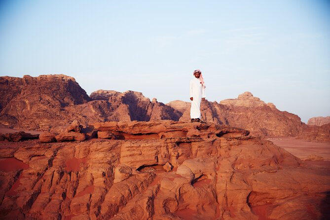 Half-Day Jeep Safari "Wadi Rum Highlights!" w/ Professional Bedouin Guide - Lawrence of Arabia’s House, Springs, Rock Formations, and More Stops