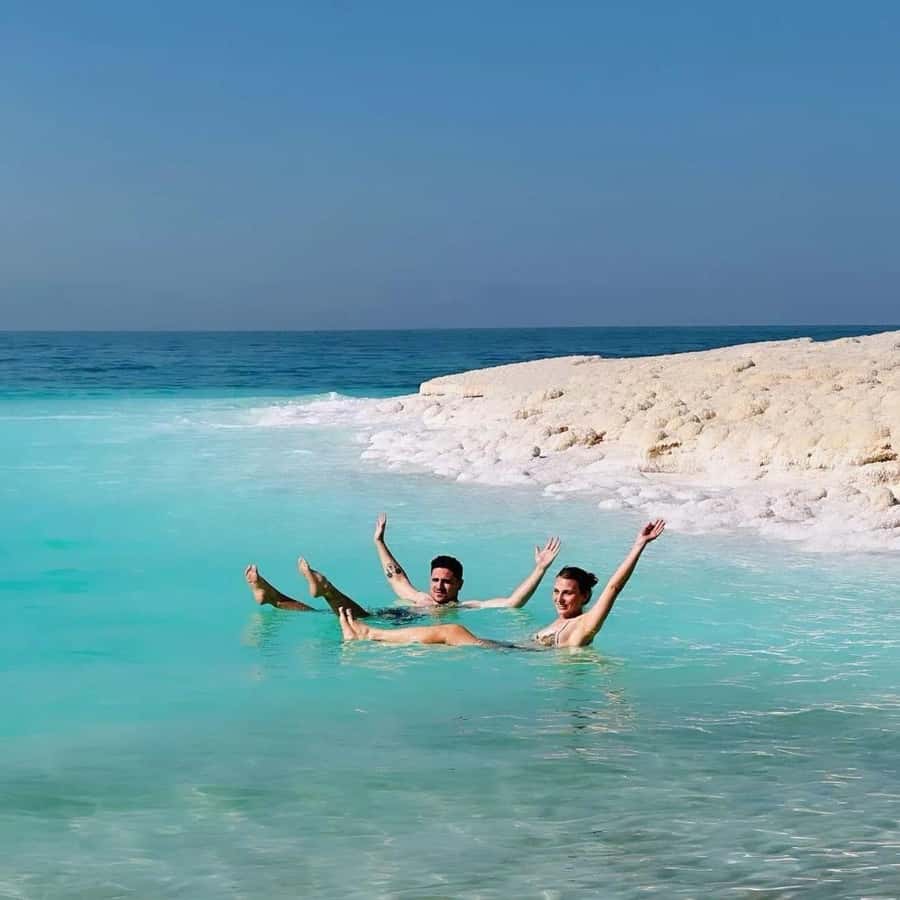 Half Day Tour Dead Sea , Pink Lake, Crystal beach From Amman - Dead Sea, Pink Lake, Crystal Beach: the half-day formula that makes sense