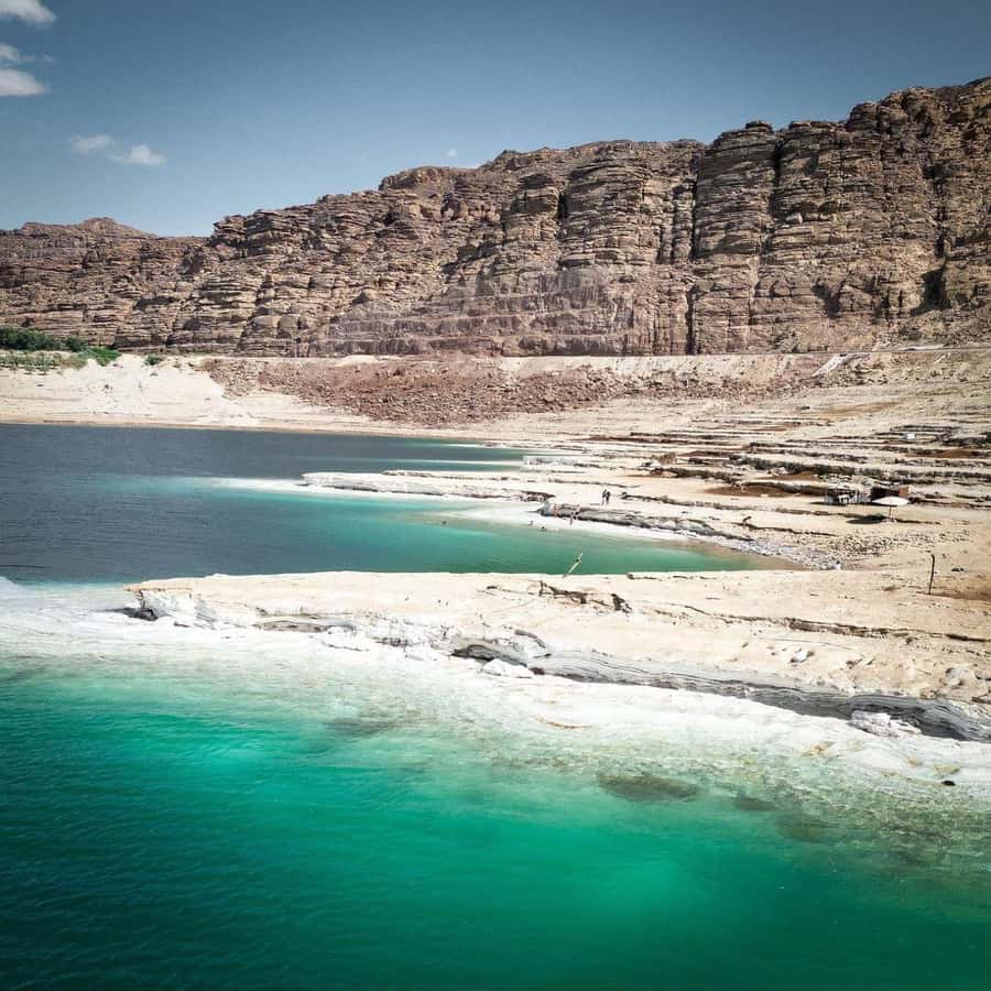 Half Day Tour Dead Sea , Pink Lake, Crystal beach From Amman - Dead Sea floating: let the water do the work