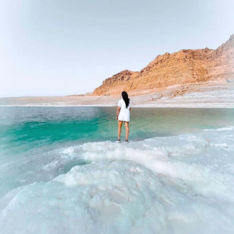 Half Day Tour Dead Sea , Pink Lake, Crystal beach From Amman - Lunch, towel, and resort time: how to use the included extras