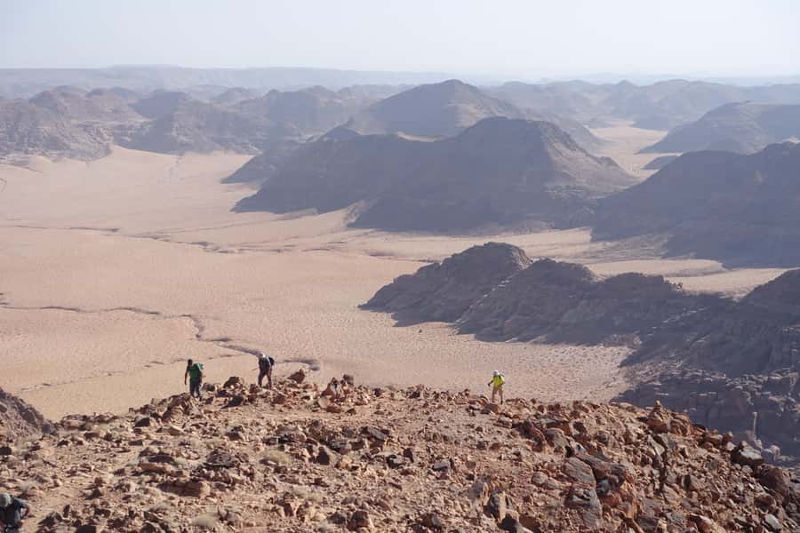 Hike to Jordan's Highest Mountain, Umm Ad Dami & Overnight - Meeting at Wadi Rum Rest House and getting into the protected area
