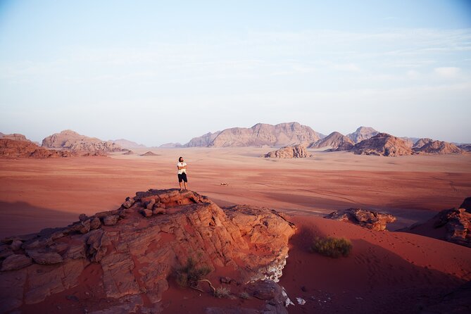 Jeep Tour in Wadi Rum with Professional Guide (Full day) - The fun breaks: sandboarding and Bedouin tea