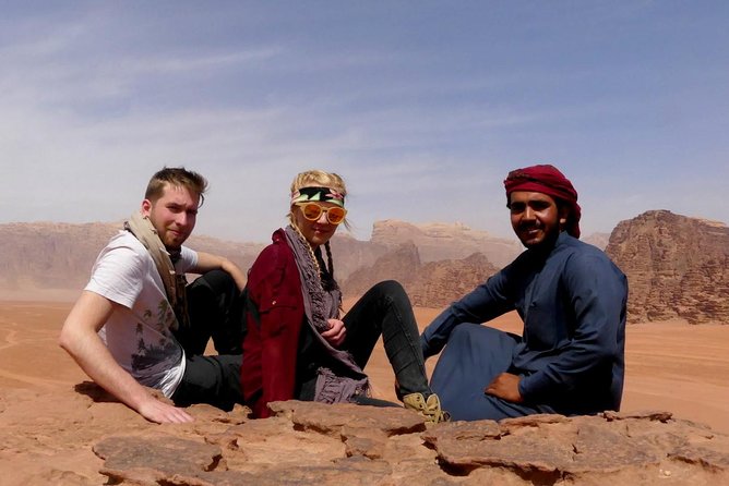 Jeep Tours in Wadi Rum with Bedouin Guide 2,3,4,5 hours | Magic Bedouin Star - Little Bridge and the “hands and feet” rock moments