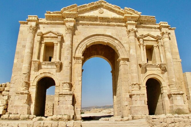 Jerash Sightseeing transportation from Amman - Door-to-door pickup in an AC, WiFi-equipped vehicle