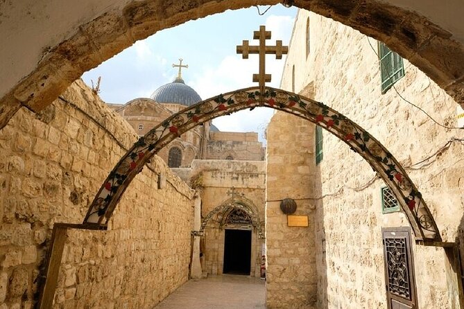 Jerusalem & Bethlehem Full-Day Tour from Amman or Dead Sea - Temple Mount: Dome of the Rock plaza, shared sacred ground, and careful context