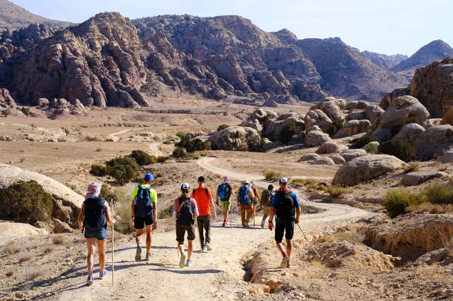 Jordan Trail: Dana to Petra 4-Day Trekking Tour - What the daily hiking feels like over 84 km