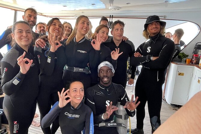 Journey of Diving or Snorkelling from a Boat - The 22-meter boat setup for snorkeling and scuba, plus downtime onboard