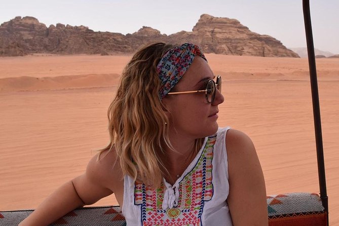 Lawrence's House Jeep Tour (5 hours) - Al Ramal Red Sand Dune and the Ancient Map: your last big view moments