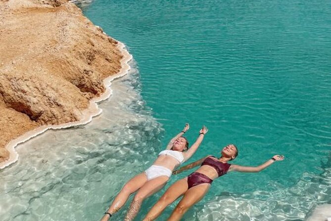 One Day Tour To Petra and Dead Sea - Dead Sea region stop: 400 meters below sea level and salt skin reality