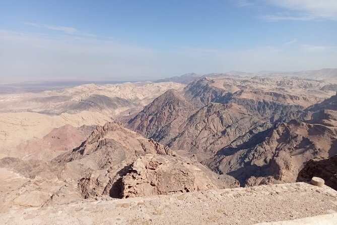 Petra Back-Road Trail and Hike - Royal Tombs and the Urn Tomb staircase